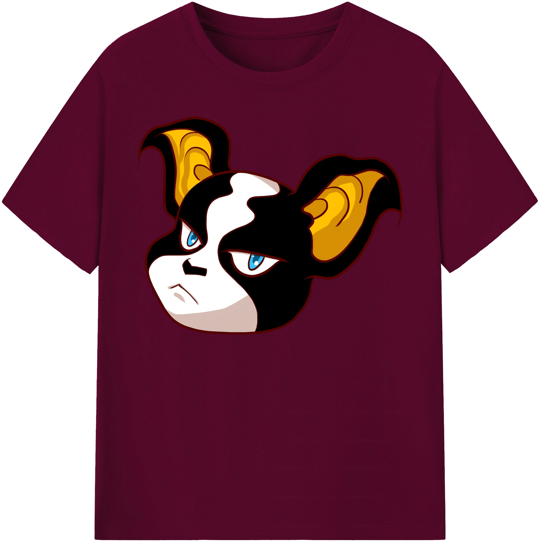 （画像用） ジョジョの奇妙な冒険 イギー JoJo's Bizarre Adventure Iggy レディースカジュアルプリントTシャツ（綿100％）
